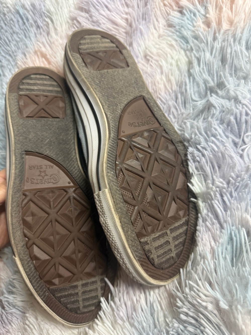Converse Slip-On Low Top Sneakers - light blue gray size 7.5 - Picture 5 of 7